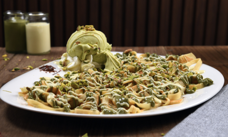 Pistachio Fettuccine