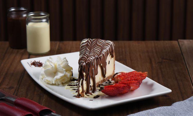 Triple Chocolates Cheesecake